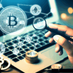 Ilustración de Cómo funcionan las transacciones cripto