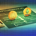 Ilustración de Diferencias entre Bitcoin, Ethereum y otras criptos
