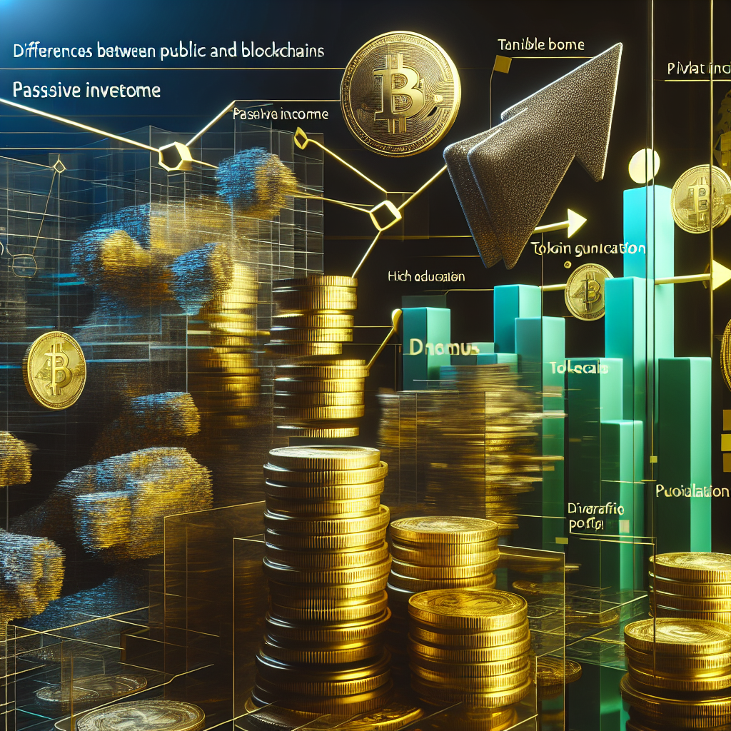 Ilustración de Diferencias entre blockchain pública y privada