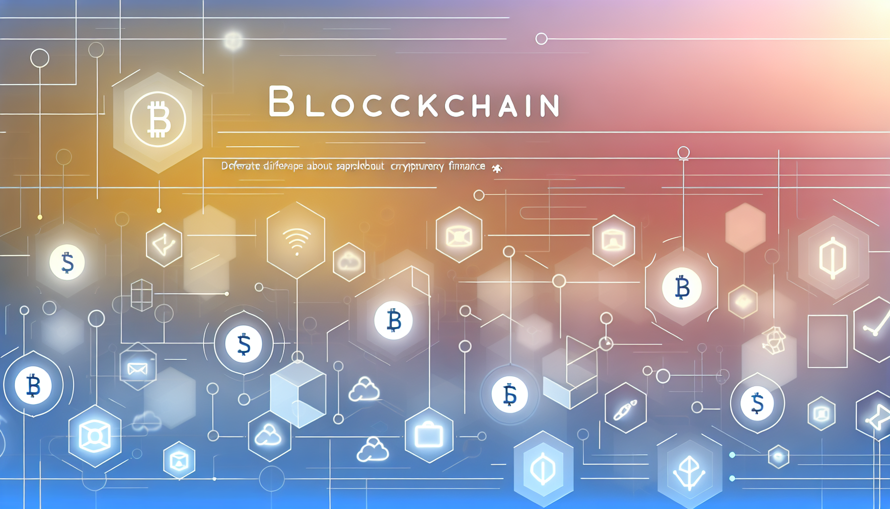 un libro de contabilidad digital distribuido entre varios ordenadores, simbolizando el registro descentralizado y compartido que ofrece la blockchain.