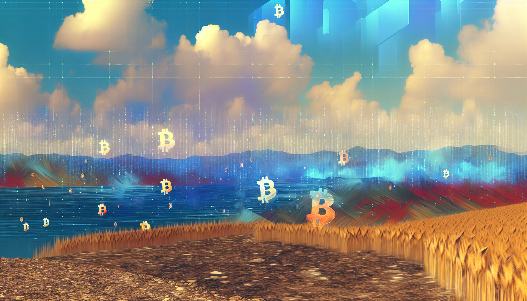 una persona sosteniendo su teléfono móvil con una aplicación de wallet abierta, mostrando un saldo en criptomonedas como si fuera una cuenta bancaria digital.
  