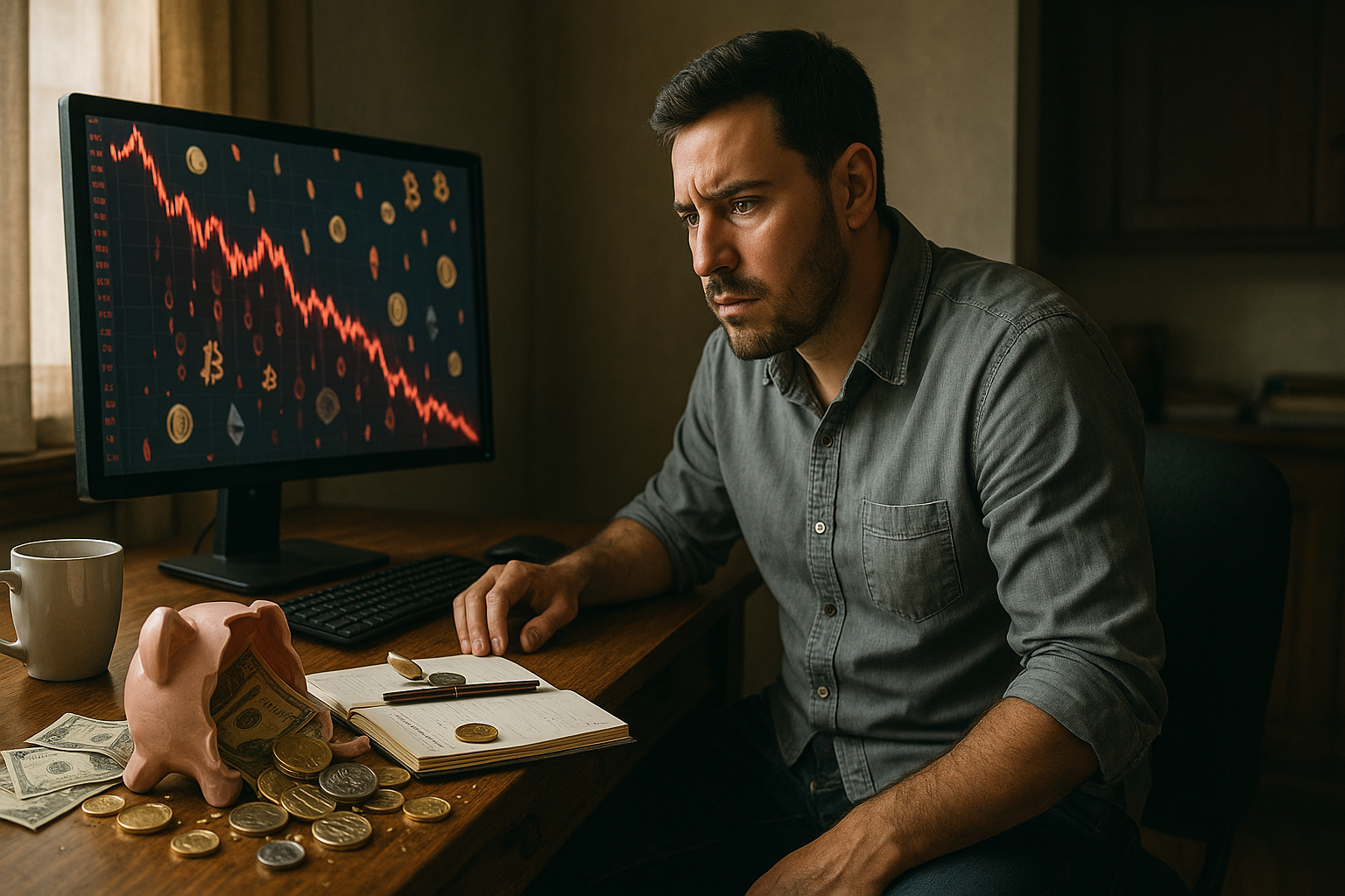 Desplome de Criptomonedas